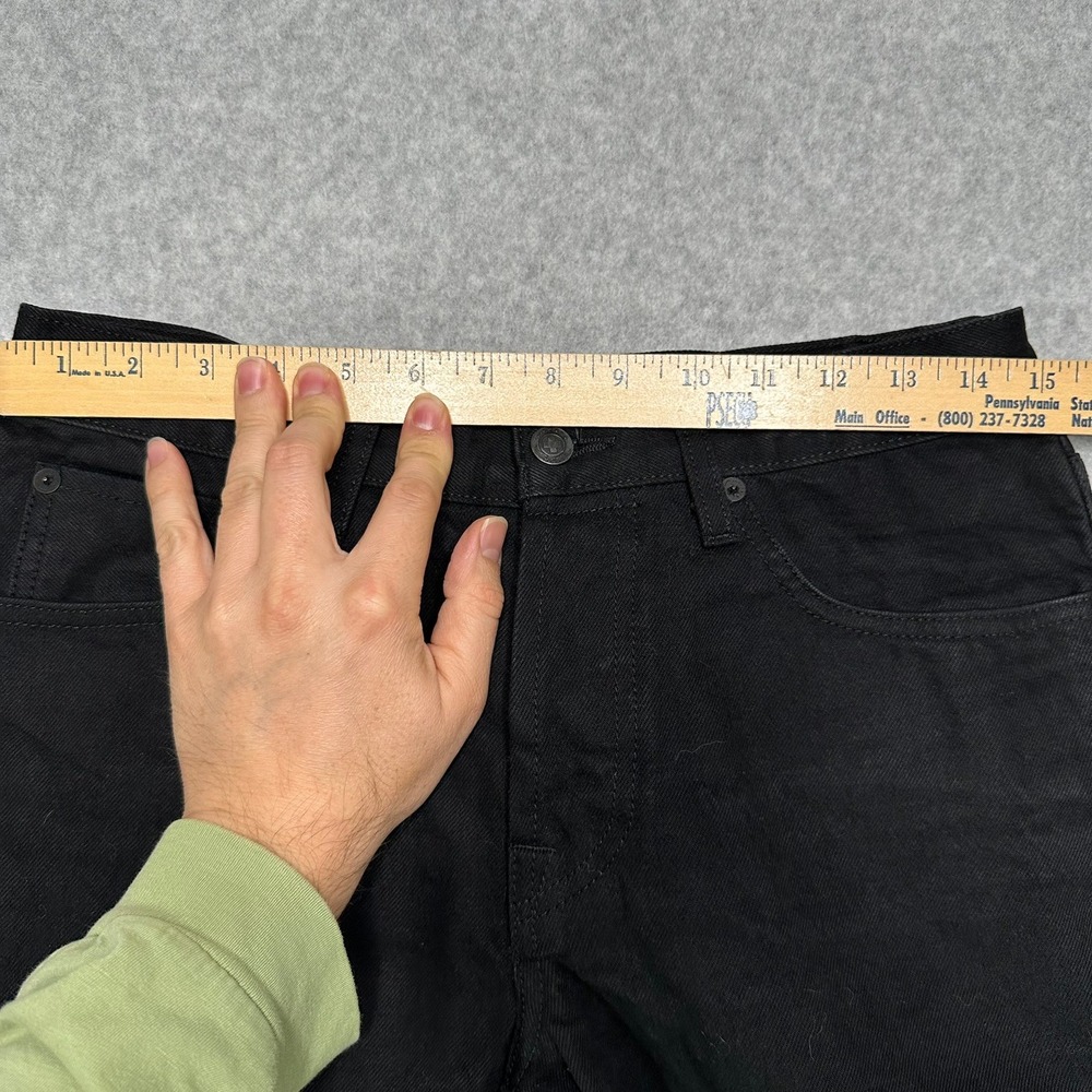 Imogene and Willie Henry Lot 1 Black Vidalia Mills Denim Jeans Mens 30 USA Made - Picture 7 of 8